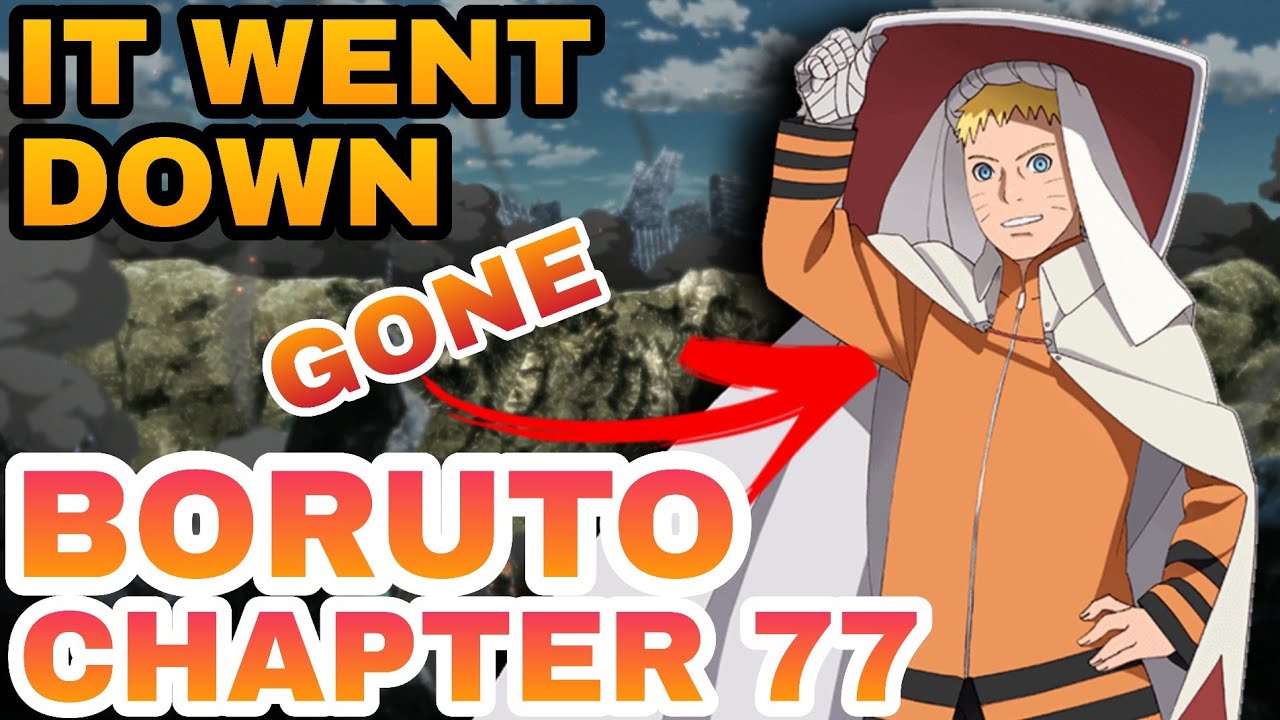 Naruto is Gone | Boruto Chapter 77