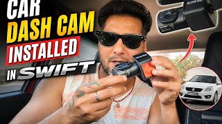 Maruti Swift Dash Camera Installation | Safety on Indian Roads🚗 AB CHALLAN BHI CONTROL ME 😎 #dashcam