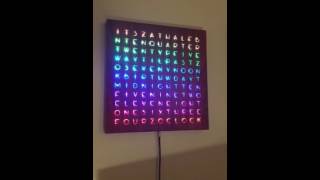Finished word clock
