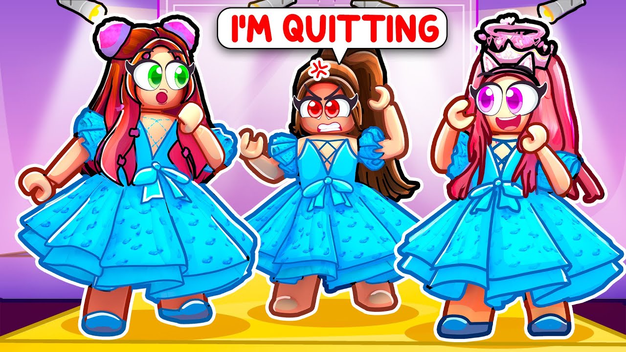 SHE RAGE QUIT WHEN I COPIED HER IN FASHION FAMOUS! In Roblox