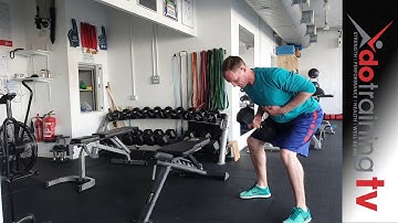 Unsupported Single Arm Row