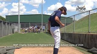 RHP Charlie Schneider Highland Park High School Class of 2024