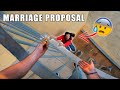 MY GIRLFRIEND ESCAPES FROM MY MARRIAGE PROPOSAL (Epic Parkour Chase)