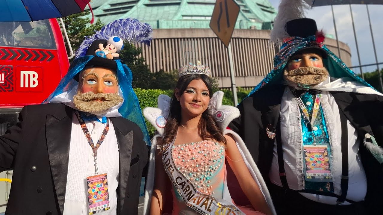 Carnaval de Martin Carrera 🎭 Anaya y 47 de Rayón | CIUDAD DE MÉXICO 🎩☂️💃 2025
