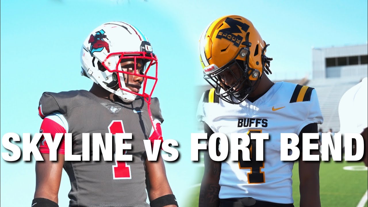 TXHSFB: #13 FORT BEND MARSHALL vs DALLAS SKYLINE MUST SEE !!!👀 