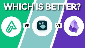 Amplenote vs Logseq vs Obsidian – Best Note-Taking Platform To Use in 2025? (FULL OVERVIEW!)