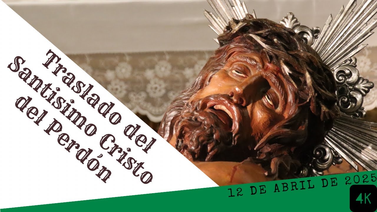 Semana Santa Cieza 2025: [4K] Traslado del Cristo del Perdón, Sábado Santo