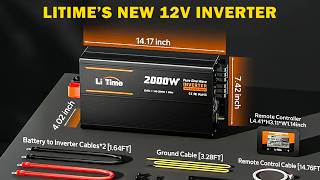 LiTime 2000 Watt 12V Pure Sine Wave Inverter with 20ms ATS Transfer Switch Review - Fully Explained