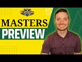 Masters tournament  fantasy golf preview  picks sleepers data  dfs golf  draftkings