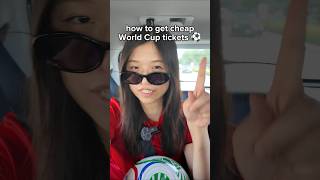 Cheap World Cup tickets? Use this Hack! #fifa2026 #worldcup2026 #ad