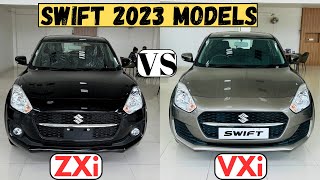 70,000 की बचत😱 New 2023 Swift VXi VS Swift ZXi🔥 Which Variant Is VFM? Detailed Comparison