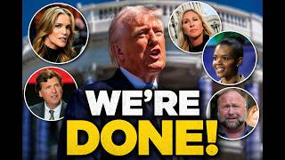 TOTAL IMPLOSION! MAGA influencers are all turning on Trump!!