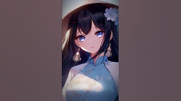 I used AI to create Anime Characters (Part 6) with Vietnam themes #shorts