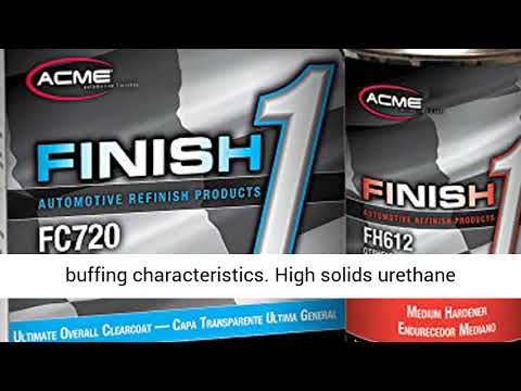 Sherwin Williams Finish 1 2k Urethane Automotive Clear Coat