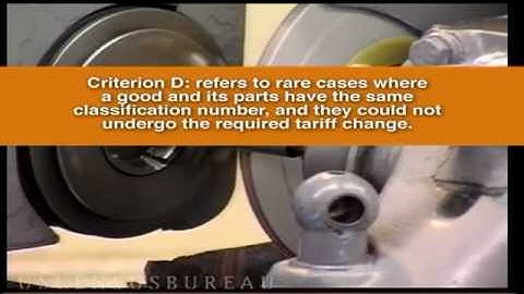 Perference Criterion NAFTA