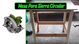 BANCO PARA SIERRA Bauker Sierra Circular 7 1/4 1800W 4500Rpm