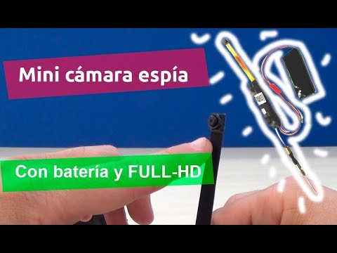 🔻🔻 Tutorial como instalar cámara espía con cable FULL-HD 🔻 Cámara oculta🔻 WiFi🔻 -