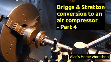 Briggs & Stratton conversion to an air compressor - Part 4