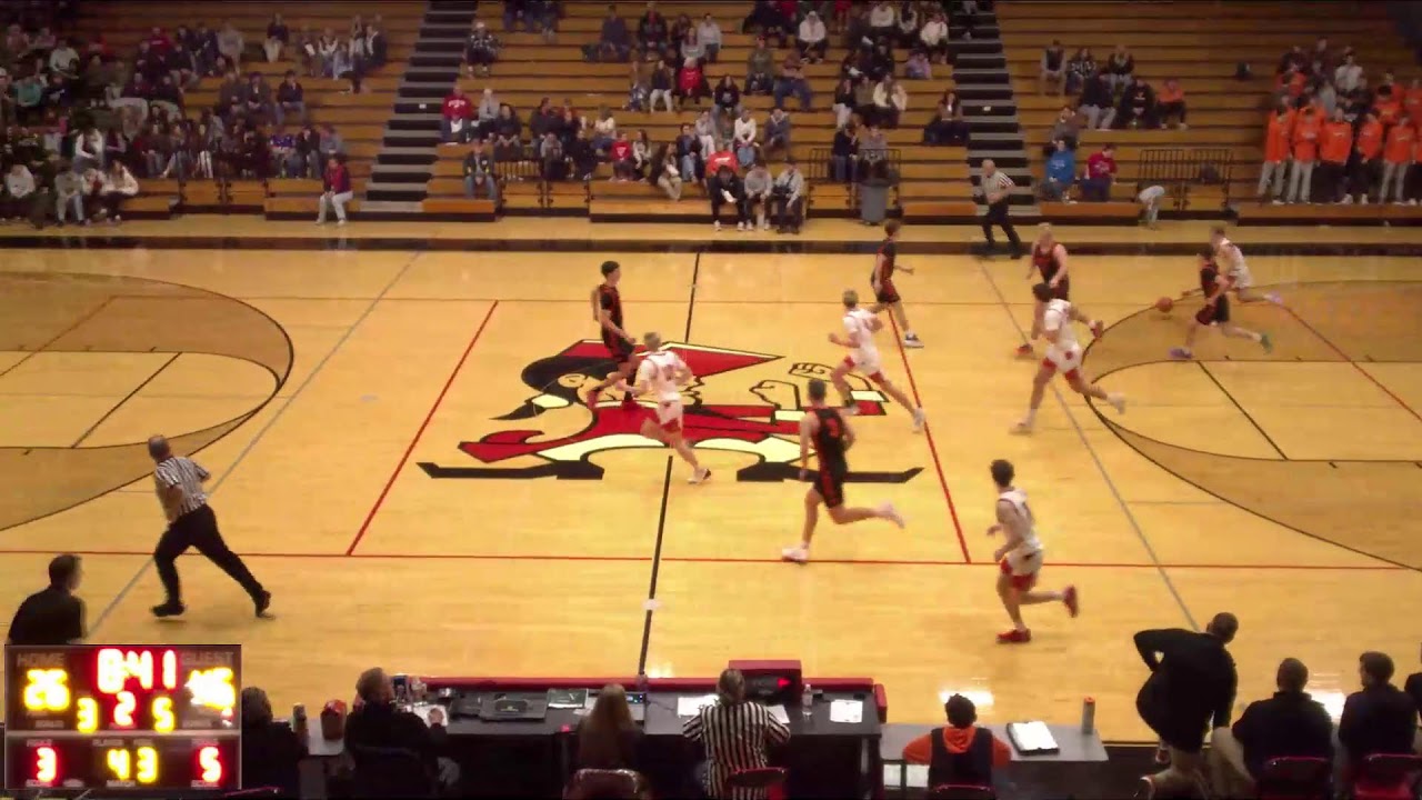 Pulaski High School vs West De Pere High School Mens JV Basketball