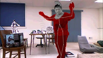 playing around with kinect ultraseven