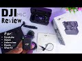 DJI Wireless Microphone 250m Range 🔥 | Details Review | For Comedy Video Reels Interview | Hindi