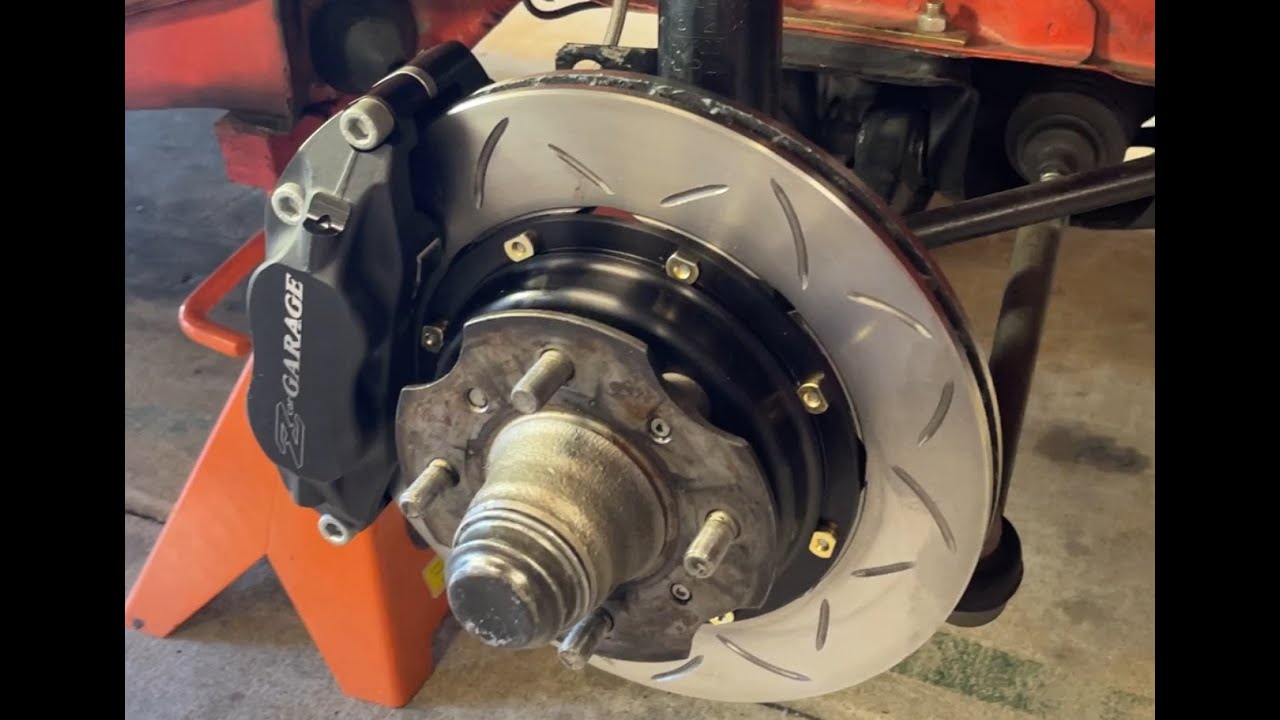 240Z Z Car Garage Big Brake Kit (BBK) Installation YouTube