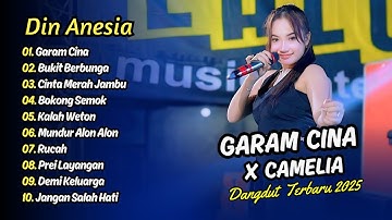 Din Annesia - GARAM CINA X CAMELIA - BUKIT BERBUNGA - CINTA MERAH JAMBU || DANGDUT TERBARU 2025