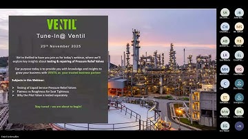 TUNE IN@VENTIL   Webinar 25th Nov. 2025 recording & presentation