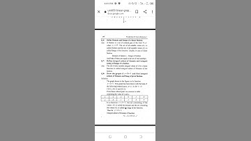 9th class general mathematics chapter 9 exercise 9.1 Linear graphs