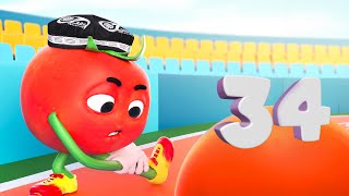 💥 Premyera! Pomidor Do'ppi | Sport Musobaqalari | Bolalar Uchun Multfilm | 34-Qism