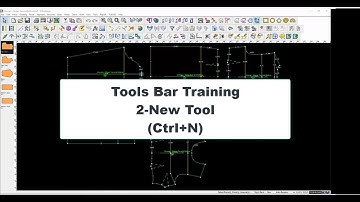 Working of TUKAdesign Tools Bar 2-New Tool | TUKAcad Tools Bar Training |#tukacad #patternmaking