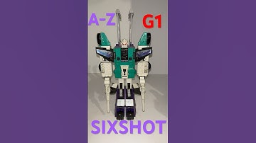 #G1transformers A to Z - Sixshot #transformers #wow #transformersg1 #80s #toys #nostalgia #awesome