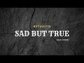 Sad But True Metallica Bass Cover