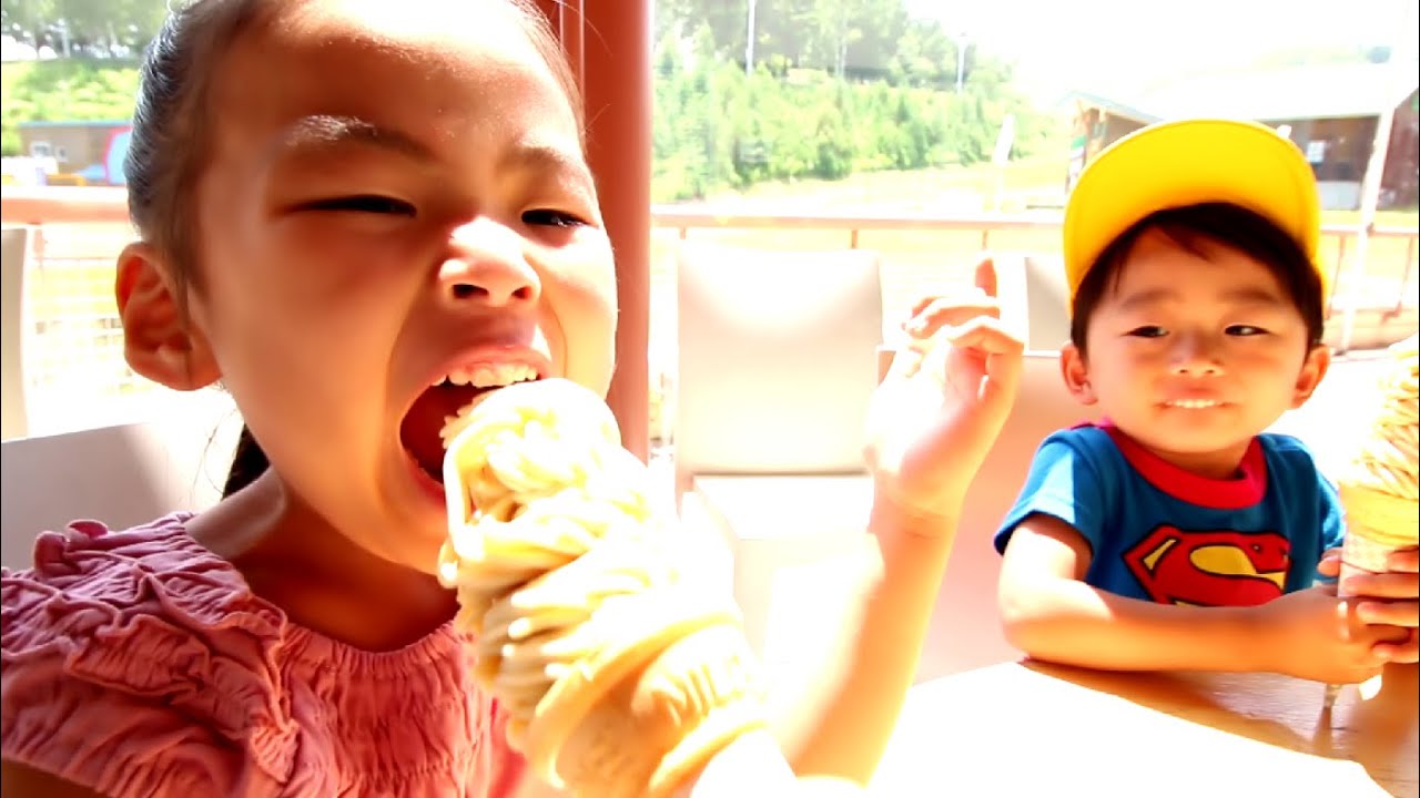 【青森市/モヤヒルズ】モヤそばソフトクリーム・リベンジ Rino＆Yuuma