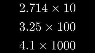 How to Multiply Numbers by Moving the Decimal Point when Multiplying by a Power of 10 #shorts