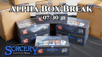 Sorcery TCG Alpha Box Break (07/30)