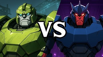 Bulkhead VS Breakdown | Rap Battle | Transformers