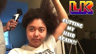 I'M CUTTING MORE HAIR! | LOWKEY VLOGS [#68]