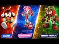 Charmy vs ALL-STAR AMY vs REINDEER KNUCKLES 🆚 Ultimate Speed Battle | Who is the FASTEST? |Gaming