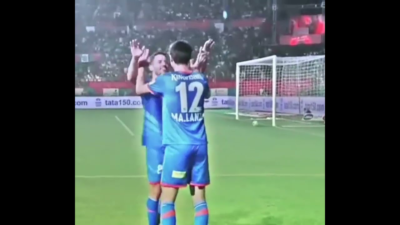 Coro & Lanza 🥵💙 Best duo in ISL History ⚡️FC Goa What'sup status 💙🔥🧡