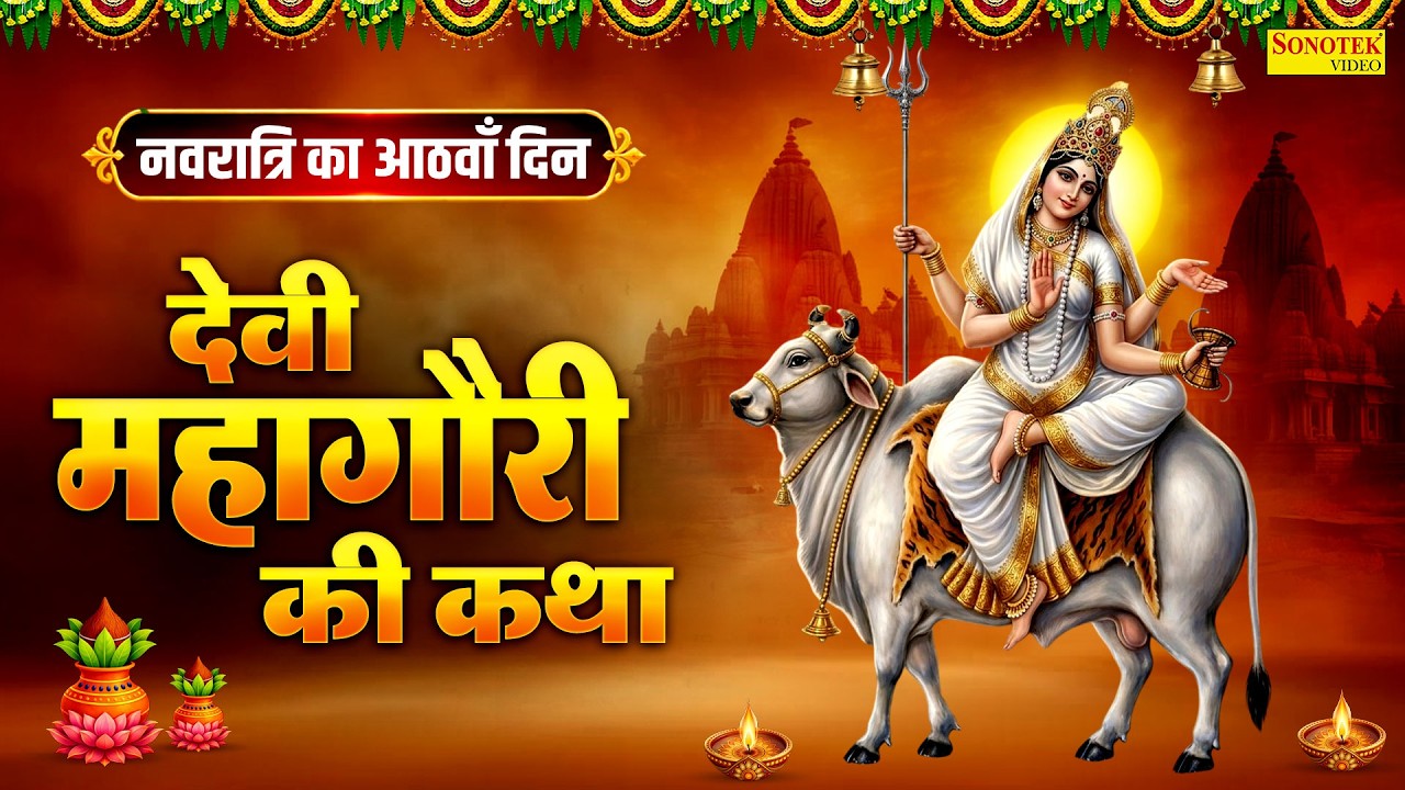 दुर्गा अष्टमी स्पेशल ~ महागौरी माता की कथा | दुर्गा अष्टमी की कथा | Ravi Raj | Navratri Day 8 Story