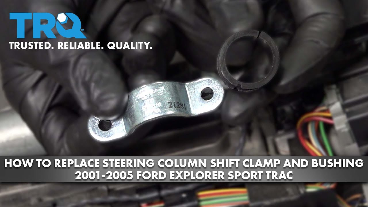 How to Replace Steering Column Shift Clamp and Bushing 20012005 Ford