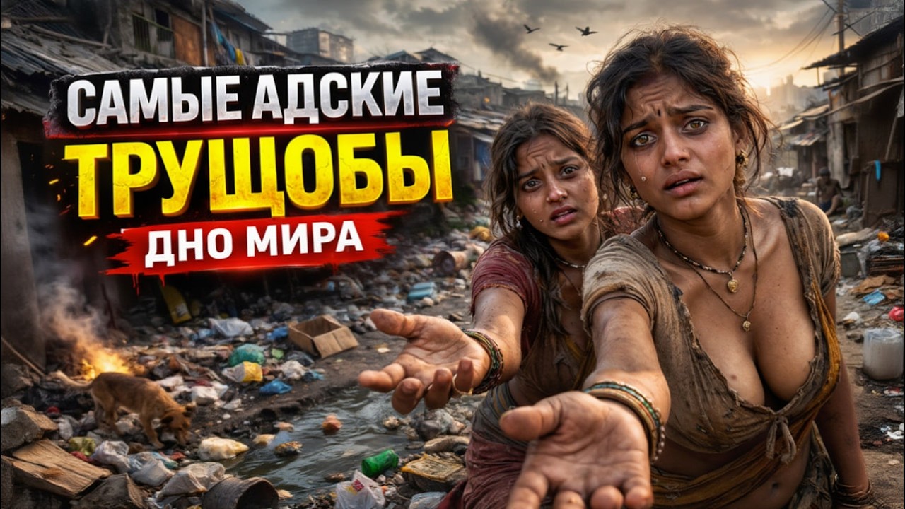 СТРАШНЕЙШИЕ трущобы на планете. Как выживают люди?