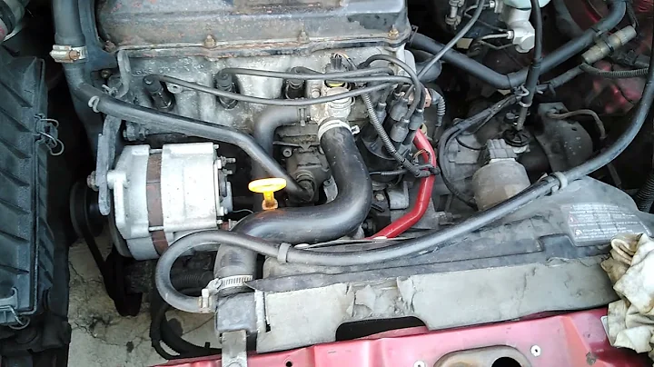 Vw mk1 golf after plug leads replacement.