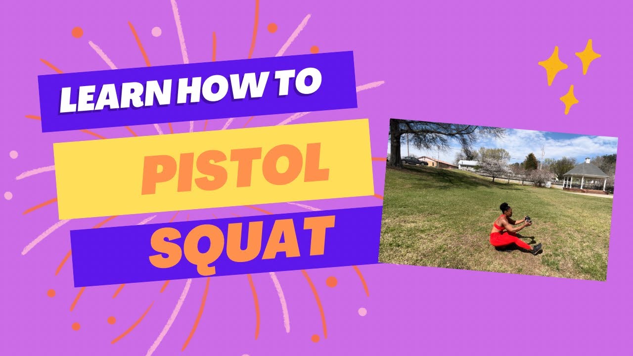 How To Get Your First Pistol Squat: Beginner Instructional - YouTube