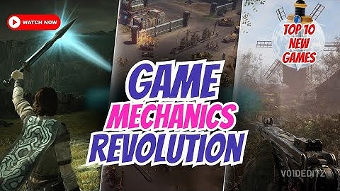 Must-Watch: 10 New Games Introducing Mind-Blowing Mechanics 😱| V01D EDITZ