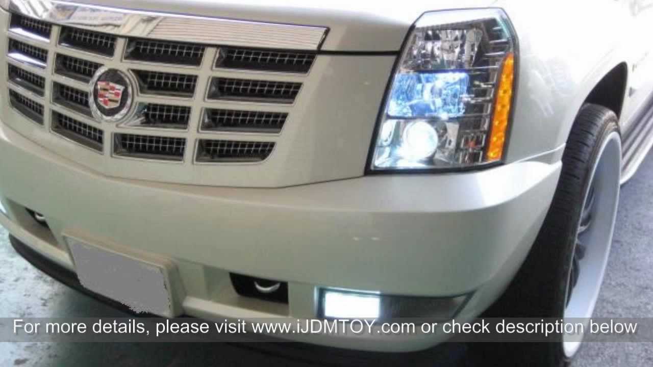 2007 Cadillac Escalade Bulb Chart