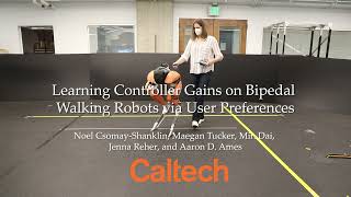 ICRA2022 - Learning Controller Gains on Bipedal Walking Robots via User Preferences