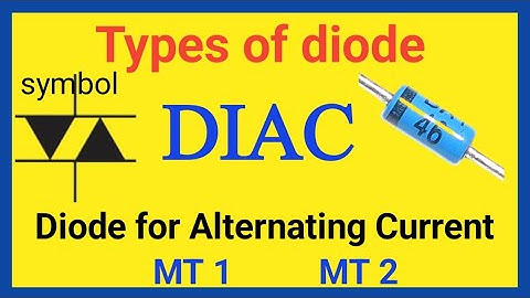 DIAC construction, operation and uses #diac