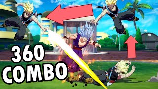 FLIP 360 IS INSANE Trunks can Now do This Combo DBFZ